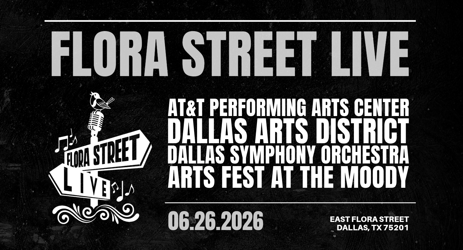 2026 Flora Street Live