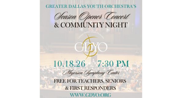 GDYO Season Opener Concert & Community Night